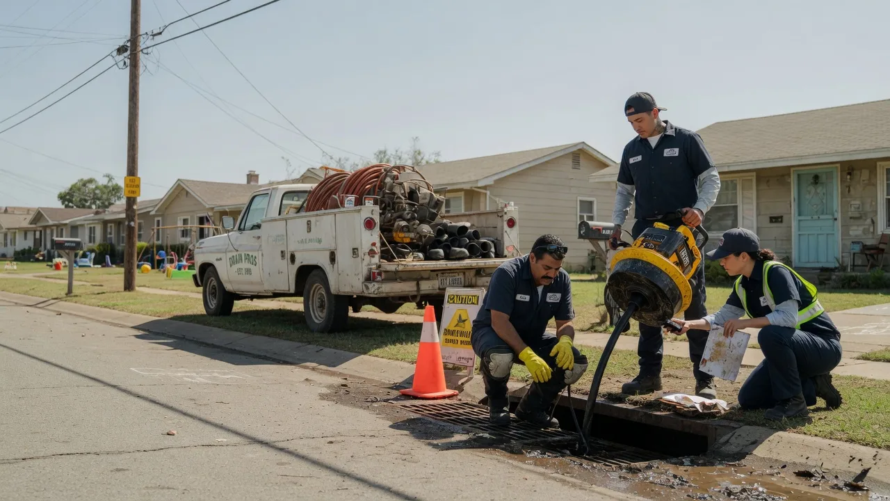 Drain Cleaning in La Feria, TX near me